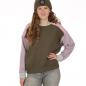 Preview: Papierschnittmuster Mix-Sweater Frau Alex XS-XXL